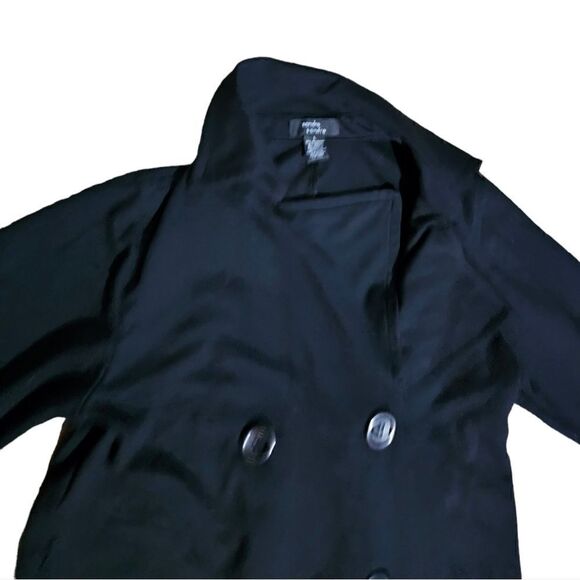 Women's SANDRA & ANDRE Polyester Pea Coat Large - Picture 3 of 4